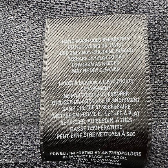 Maeve Anthropologie Dress Womens 2 Petite Cable Knit Sleeveless Preppy Career - Picture 10 of 15